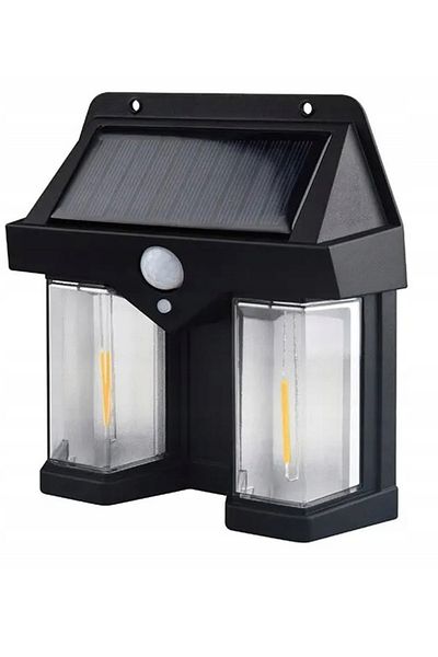 Azaris LAMPĂ DE PERETE LAMPĂ SOLARĂ LAMPĂ DE GRĂDINĂ LED PERETE CALD