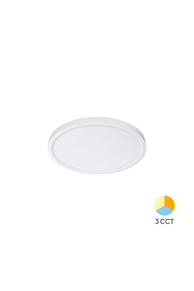 Braytron Plafoniera LED 20W 3IN1 IP20 Alb Jade RND SLR