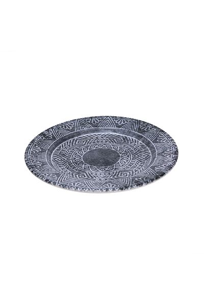 Edessa Ceramic Ginko 20Cm Dessert Plate, Multicolor
