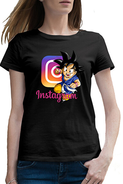 OEM Tricou femei Insta Boy Dragon Ball Z Son Goku Instagram Creator