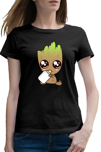 OEM Tricou femei Baby Groot Bebelus Craciun Iubit