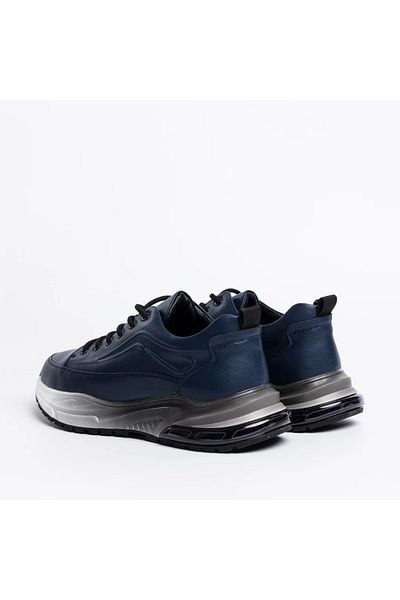 Berliner Pantofi Sport Barbati din piele naturala D07091 Albastru