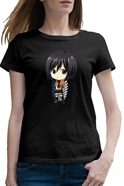 OEM Tricou femei Attack on Titan Mikasa Ackerman Stars Anime