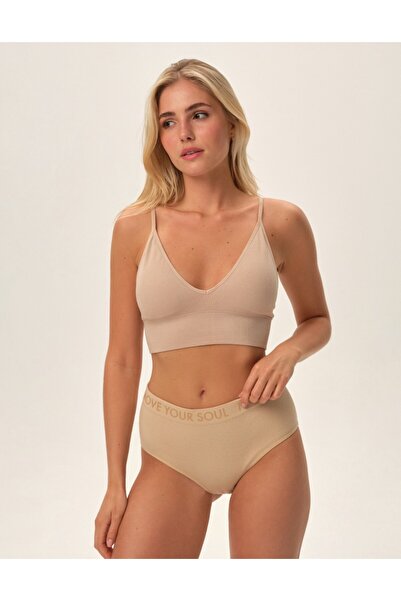 Henderson Women's High Waist Briefs Seamless Panties Ribbed High Comfort Wide Band | Fleen