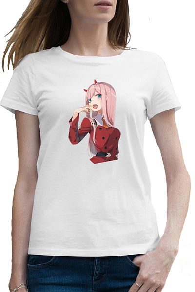 OEM Tricou femei Zero Two Pilot Darling in the FranXX Anime