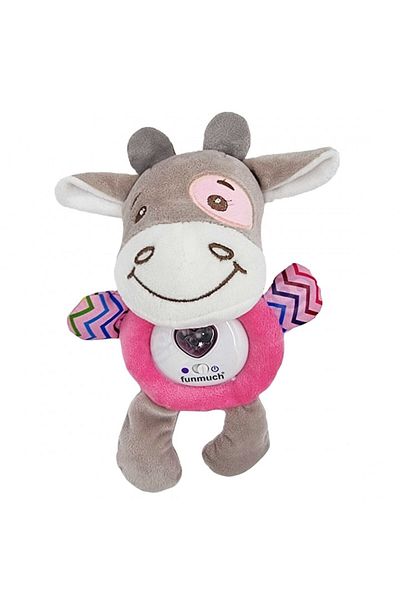woopie Interactive Soft Toy, Woopie, Bull, With Sound, Multicolor
