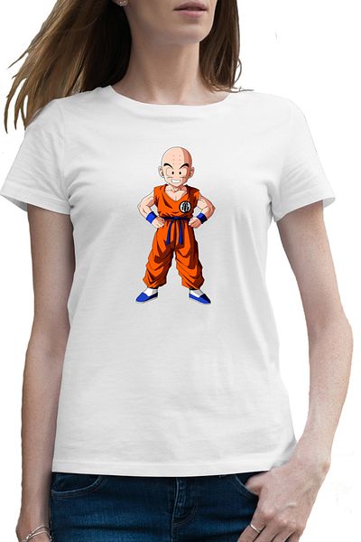 OEM Tricou femei Krillin Shaolin Master Dragon Ball Z Anime Zen