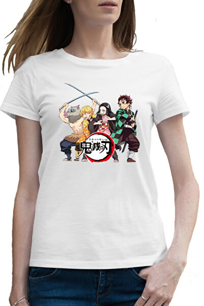 OEM Tricou femei Demon Slayer All Gang Anime