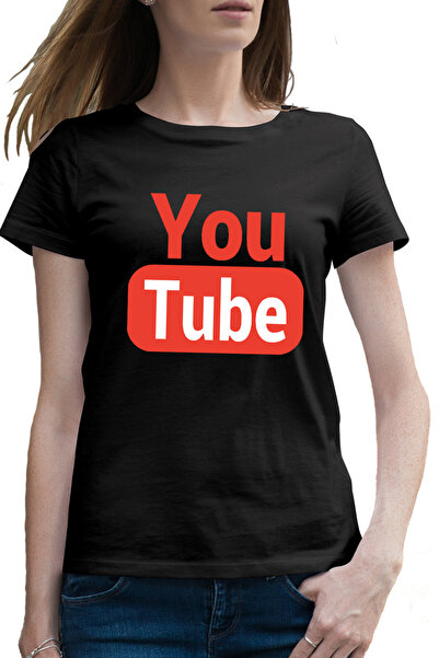 OEM Tricou femei Youtube Logo Youtuber Gamer Play