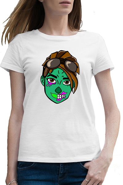 OEM Tricou femei Fortnite Ghoul Trooper