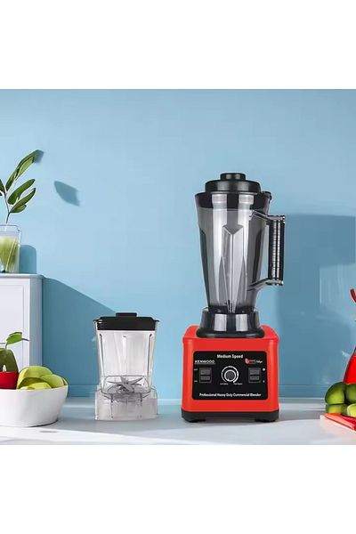 Türkiye Heavy Duty High Speed Power 4 L Jar 8000 W/9000 W Blender Silver Crest 2 in 1