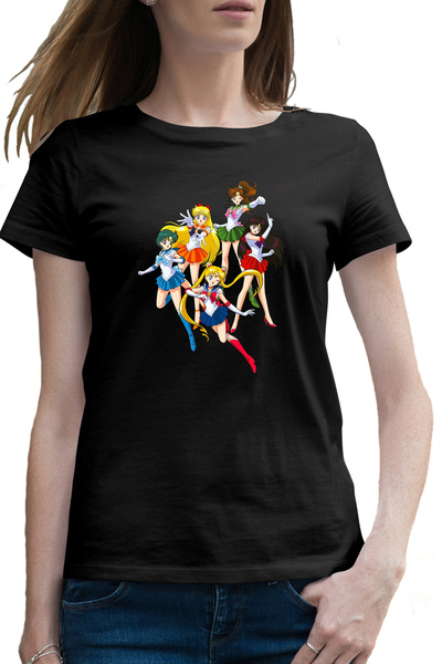 OEM Tricou femei Sailor Moon Party Girls Anime Manga