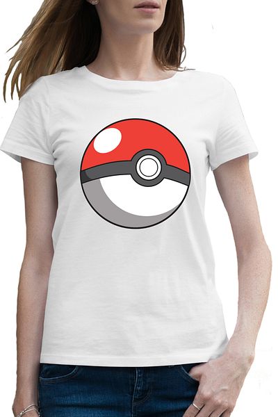 OEM Tricou femei Pokemon Go Pokeball Card Plus Sword