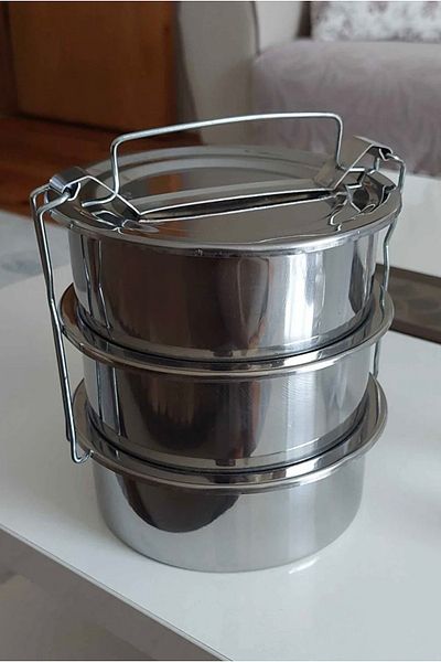 Snow Homs 3 Compartment Trough Stainless Steel