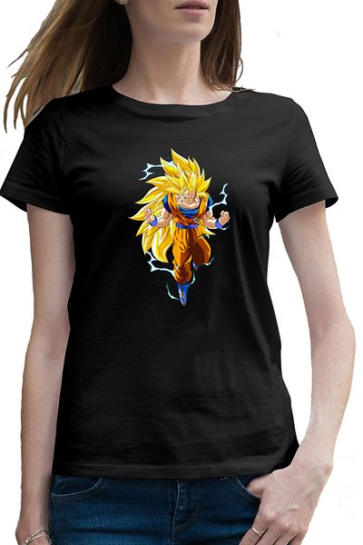 OEM Tricou femei Dragon Ball Z Goku Hacker Youtuber