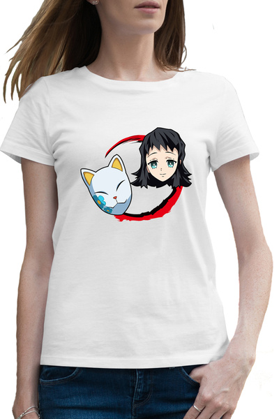 OEM Tricou femei Demon Slayer Makomo Horror Anime
