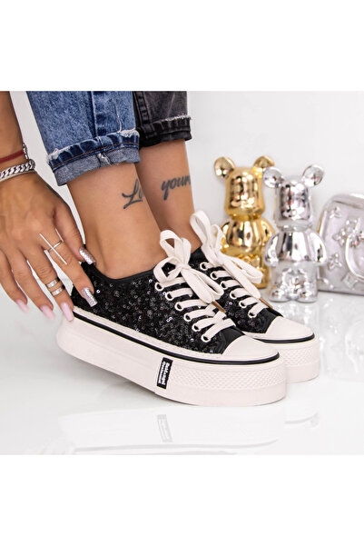 mei Γυναικεία Αθλητικά Παπούτσια 666-8 Μαύρα