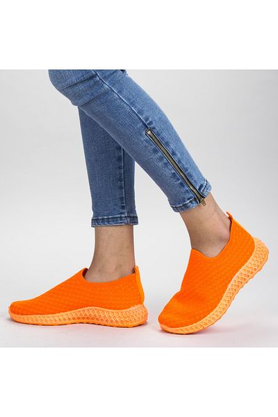 mei Women's Sports Shoes TF1 Orange