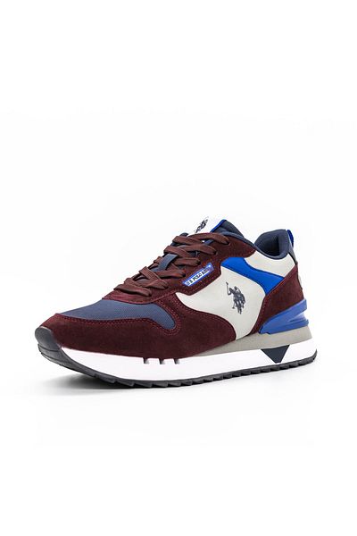 U.S. Polo Assn. Men's Sports Shoes BUZZY001A Burgundy-Blue U.S.POLO ASSN