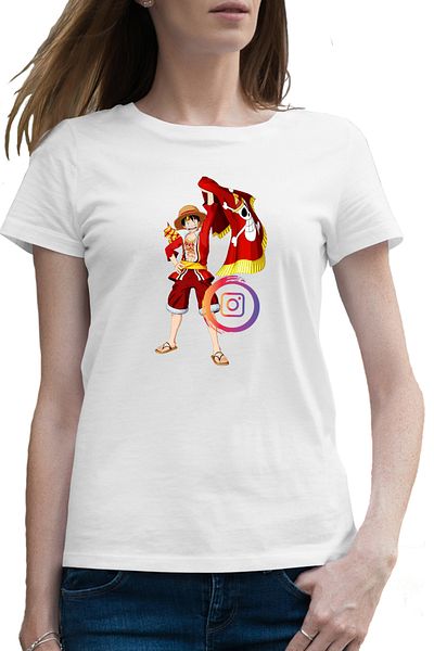 OEM Tricou femei One Piece Luffy Intagram Creator Insta
