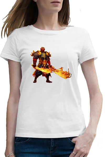 OEM Tricou femei Dota 2 Xin Spirit Ember Hero Sabii Foc Dota2