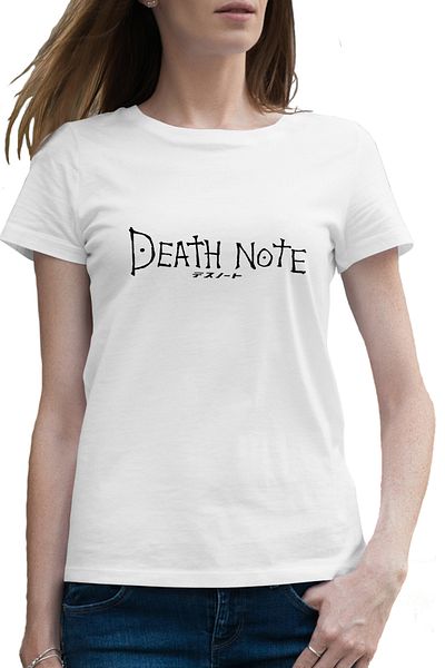 OEM Tricou femei Death Note Logo Shonen Anime Manga