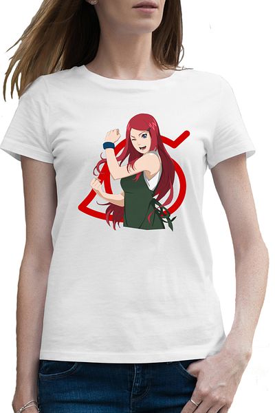 OEM Tricou femei Naruto Kushina Uzumaki Boruto Shippuden Anime