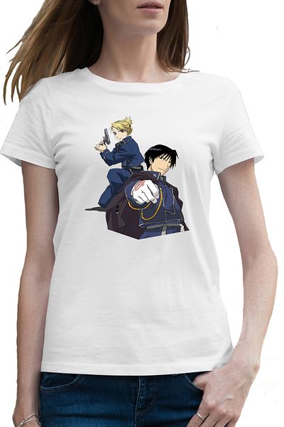 OEM Tricou femei Fullmetal Alchemist Riza Hawkeye Anime