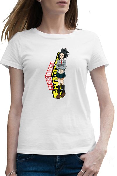 OEM Tricou femei Anime Girl Momo Yaoyorozu Hero Academia