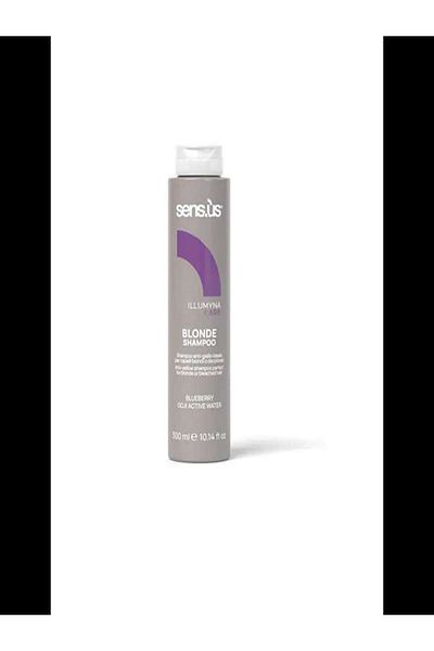 SENSUS Shampoo for Neutralizing and Brightening Blonde or Bleached Hair Anti-Yellowing Shampoo