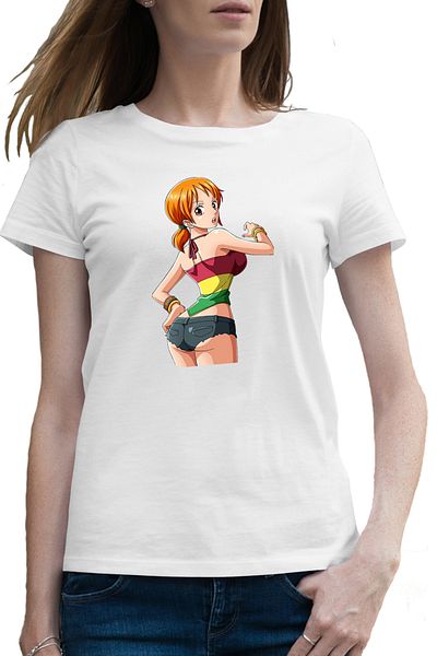 OEM Tricou femei One Piece Nami Cat CSGO Anime