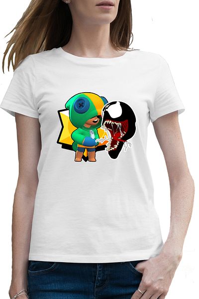 OEM Tricou femei Venom Brawl Stars Leon Epic Fight