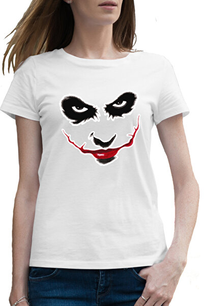 OEM Tricou femei Joker Psycho Nebun Psihopat Horror
