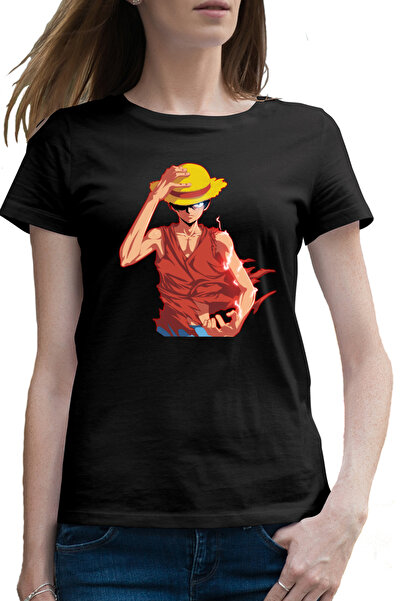 OEM Tricou femei Electric Monkey D Luffy One Piece Power