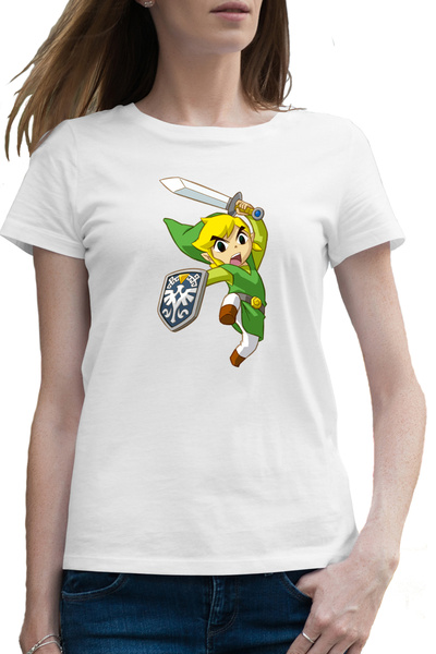 OEM Tricou femei Legend of Zelda Link Atac Gamer