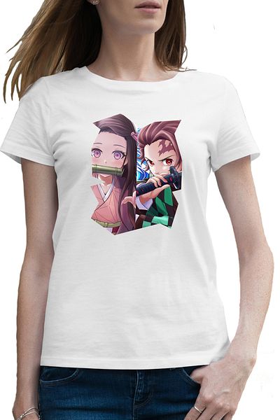 OEM Tricou femei Tanjiro Demon Sister Nezuko Kamado GTA