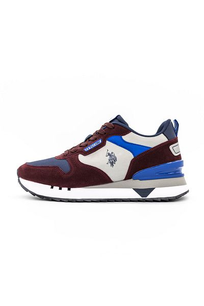 U.S. Polo Assn. Men's Sports Shoes BUZZY001A Burgundy-Blue U.S.POLO ASSN