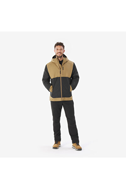 Decathlon Quechua Men's Waterproof Outdoor Snow Coat/Winter Coat - Brown - Sh500 -10 ° C