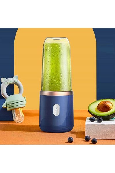 Azaris BEZPRZEWODOWY BLENDER PRZENOŚNA MINI SOKOWIRÓWKA 2 BUTELKI BLENDY AND GO