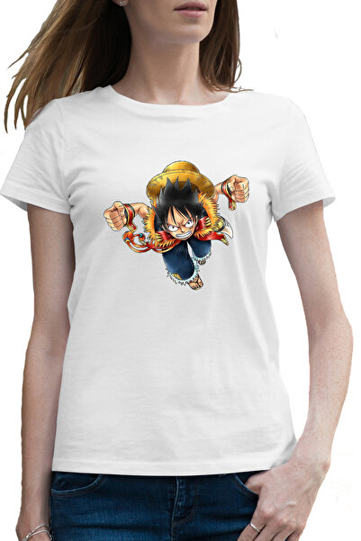 OEM Tricou femei One Piece Luffy Palarie Paie Pescar Marinar