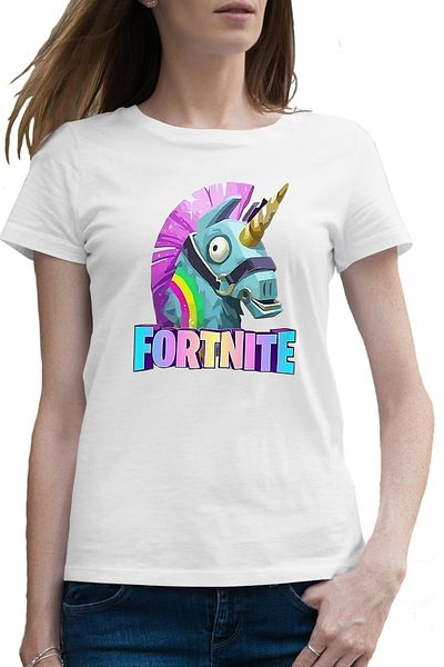 OEM Tricou femei Fortnite Llama Logo