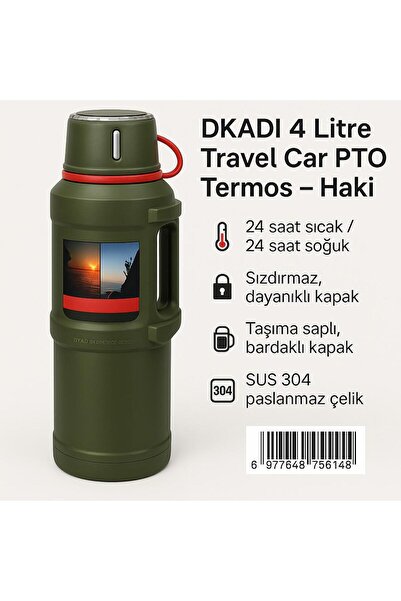 TERMOS DKADI 4 Litre Travel Car PTO
