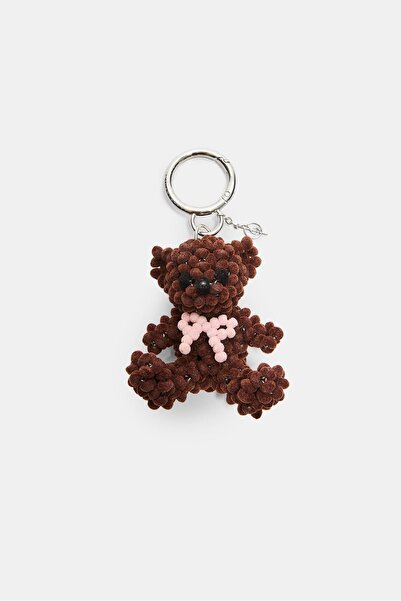 Stradivarius Ayıcık figürlü büyük boy anahtarlık