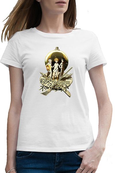 OEM Tricou femei The Promised Neverland Orfelinat Inchisoare Anime
