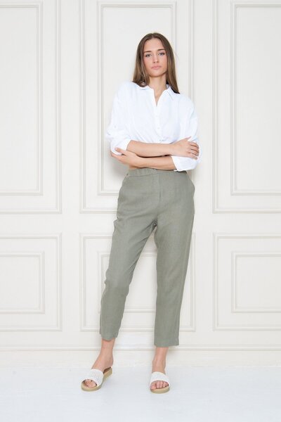Whitefin Galatea Women's Linen Trousers