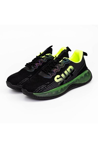 FASHION Men's Sports Shoes HQ1892-5 Black-Green