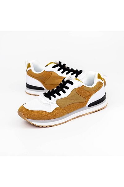 FASHION Men's Sports Shoes SH-123 Yellow