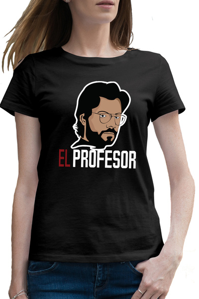 OEM Tricou femei EL Profesor La Casa de Papel Rebel