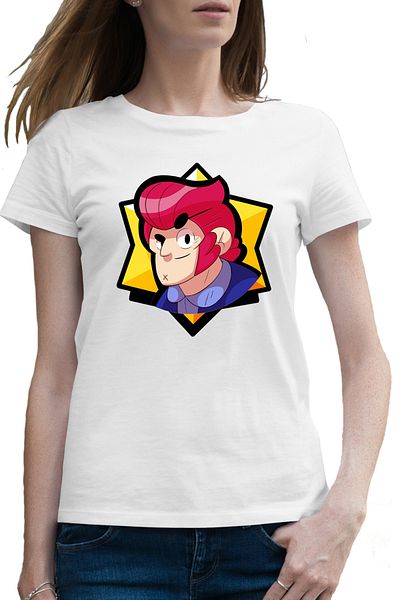 OEM Tricou femei Colt Face Brawl Stars
