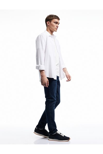 Koton Regular Waist Pocket Detailed Skinny Fit Jean Trousers - Michael Jean